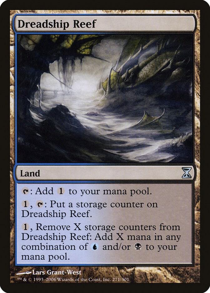 Dreadship Reef 271 card from Time Spiral
