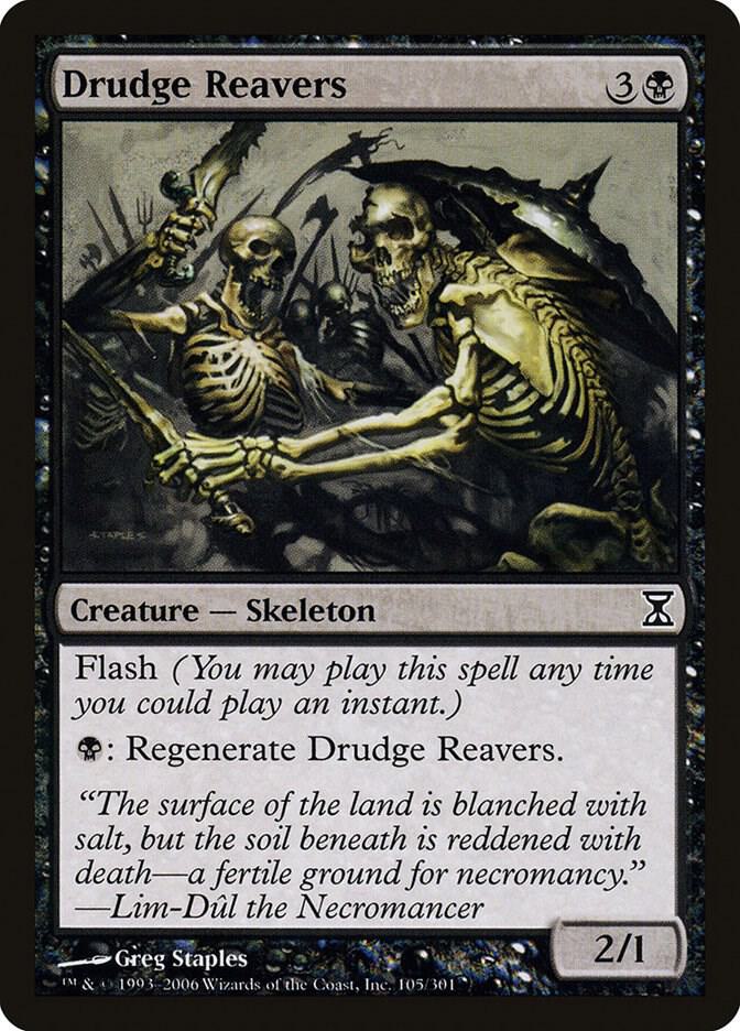 Drudge Reavers 105 card from Time Spiral