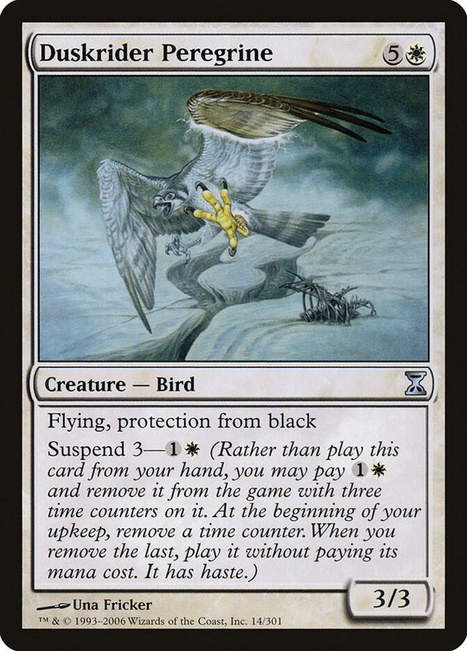 Duskrider Peregrine 14 card from Time Spiral