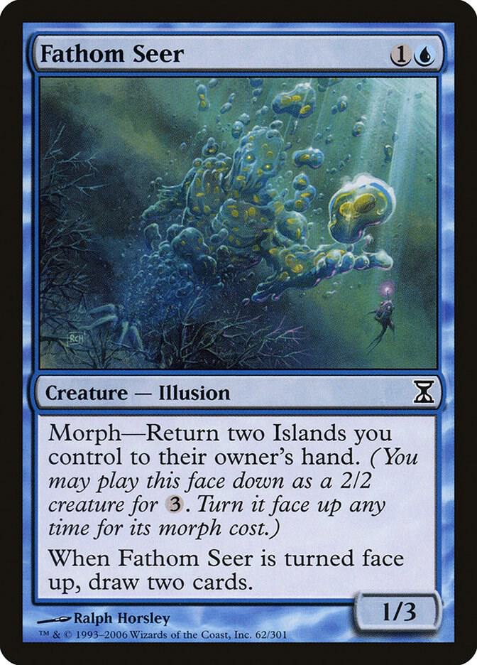 Fathom Seer 62 card from Time Spiral