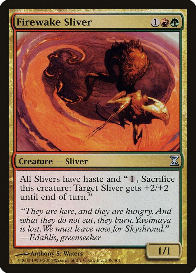 Firewake Sliver 238 card from Time Spiral