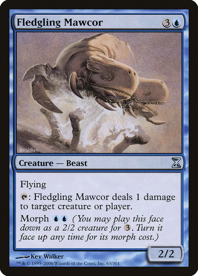 Fledgling Mawcor 63 card from Time Spiral