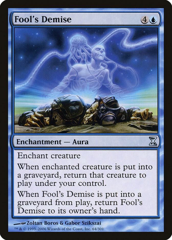 Fool's Demise 64 card from Time Spiral