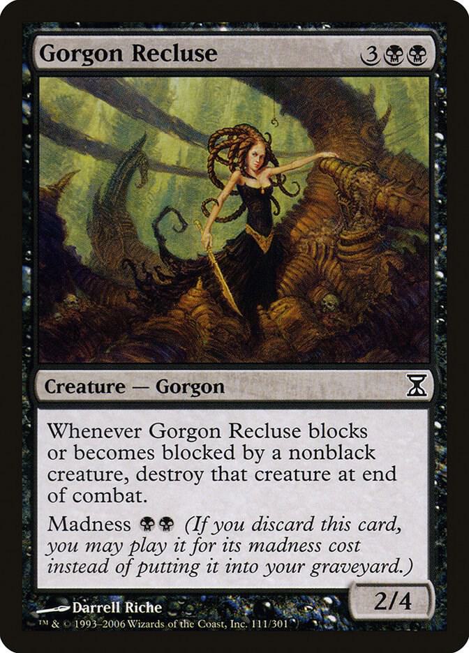 Gorgon Recluse 111 card from Time Spiral