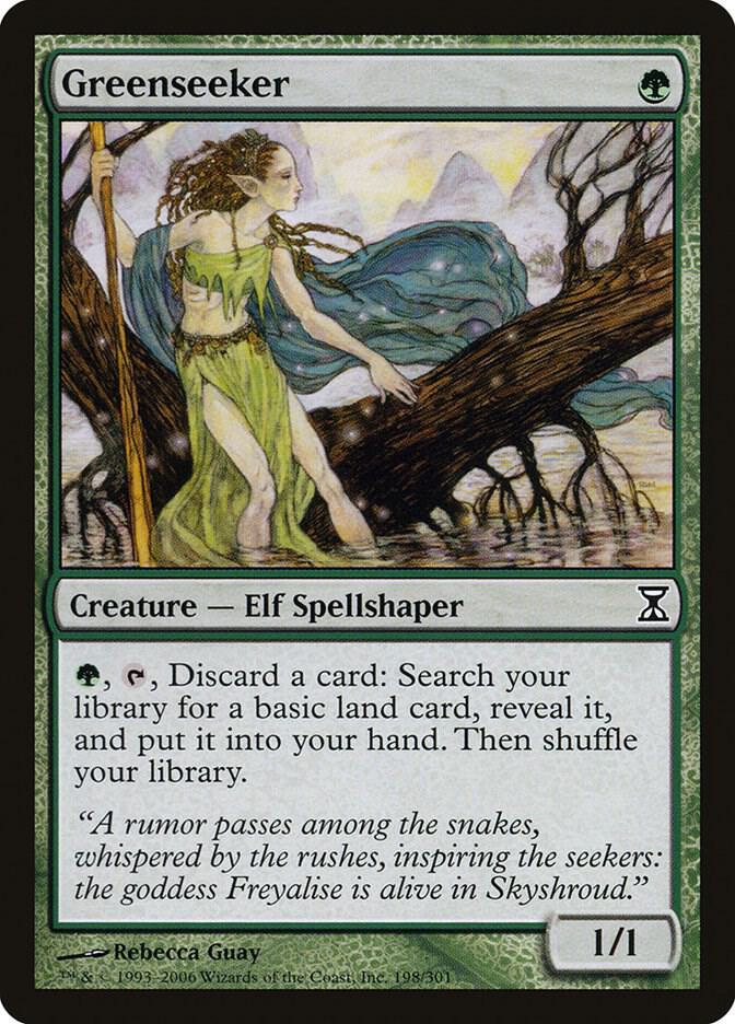 Greenseeker 198 card from Time Spiral