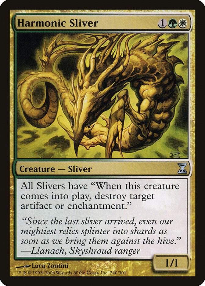Harmonic Sliver 240 card from Time Spiral