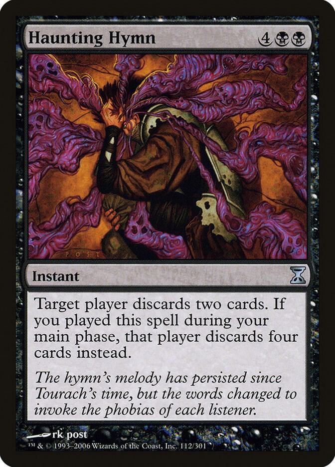 Haunting Hymn 112 card from Time Spiral