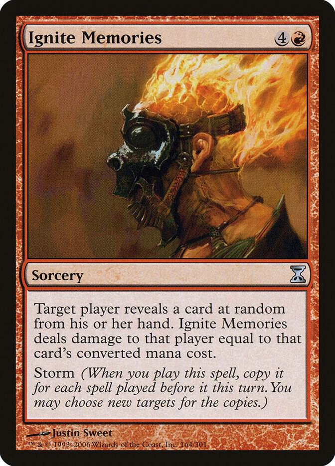 Ignite Memories 164 card from Time Spiral