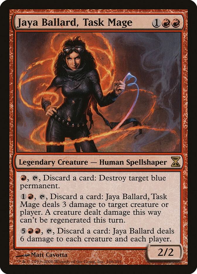Jaya Ballard, Task Mage 166 card from Time Spiral