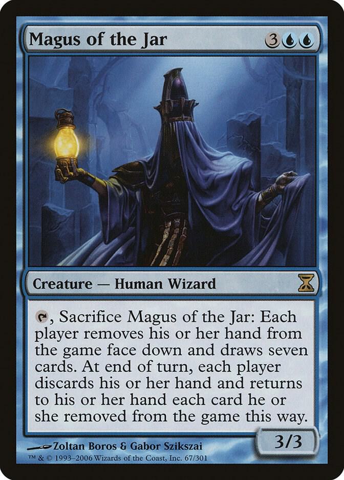 Magus of the Jar 67 card from Time Spiral