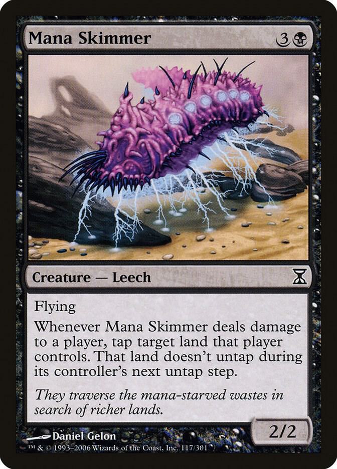 Mana Skimmer 117 card from Time Spiral