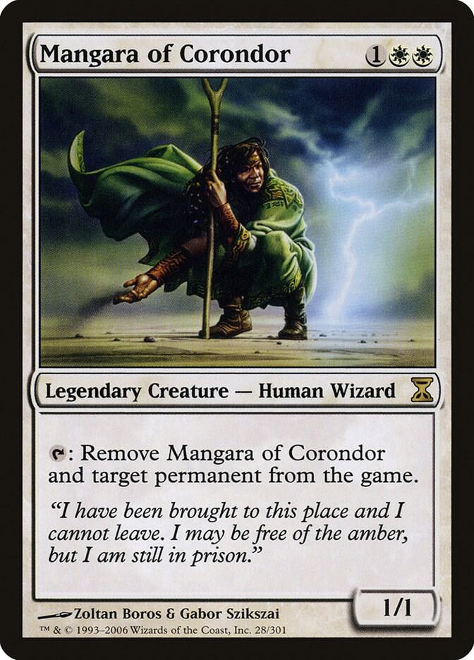 Mangara of Corondor 28 card from Time Spiral