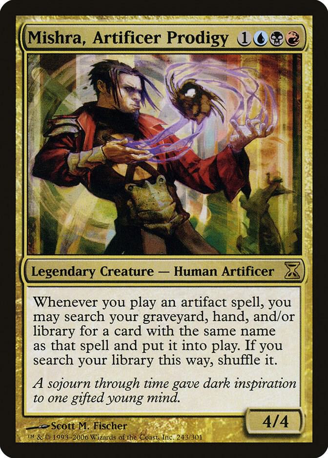 Mishra, Artificer Prodigy 243 card from Time Spiral