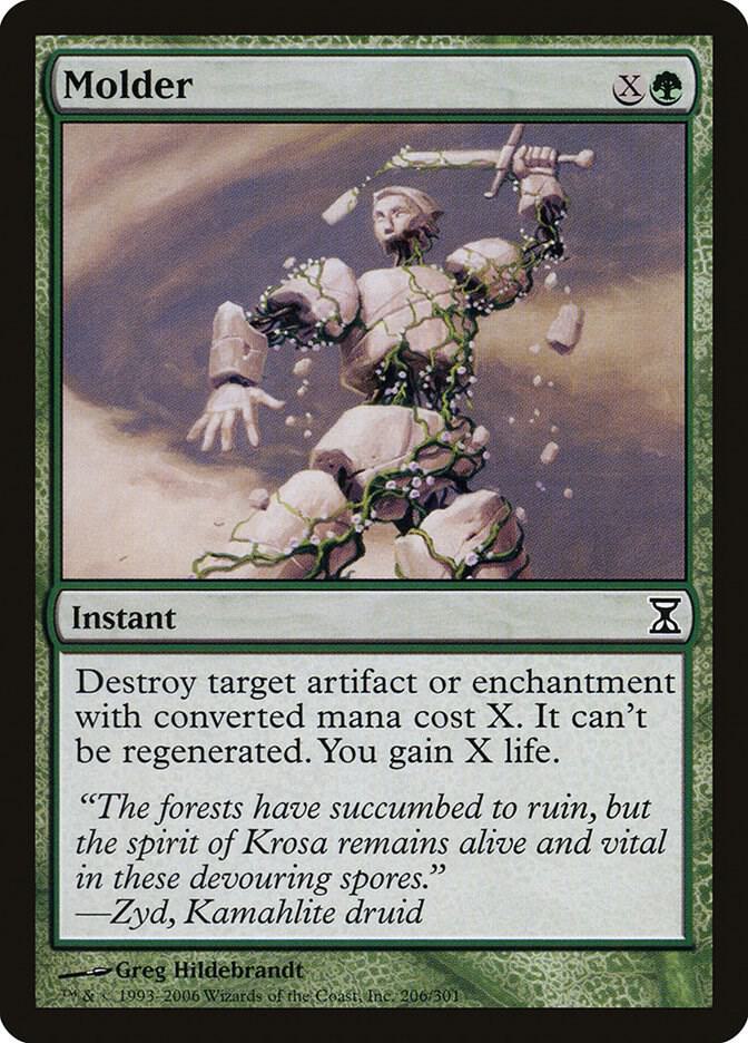 Molder 206 card from Time Spiral