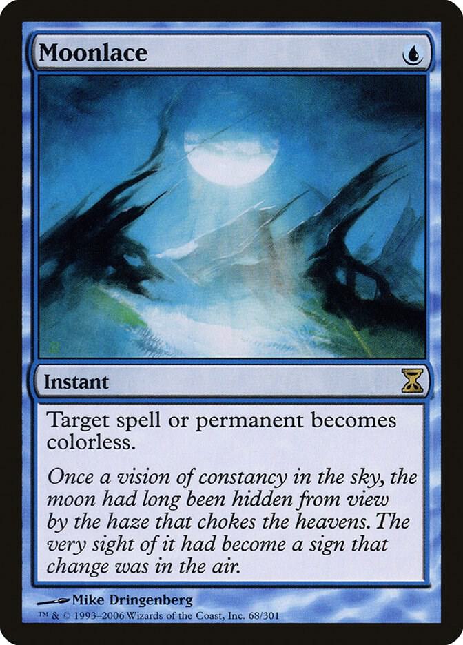Moonlace 68 card from Time Spiral