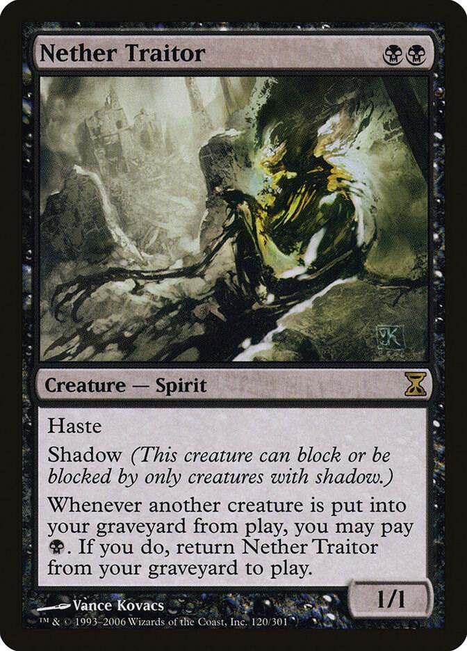 Nether Traitor 120 card from Time Spiral