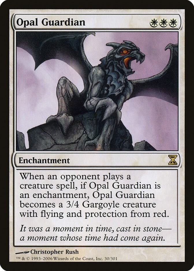 Opal Guardian 30 card from Time Spiral