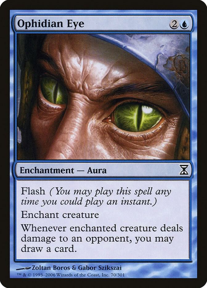 Ophidian Eye 70 card from Time Spiral