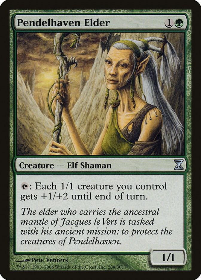 Pendelhaven Elder 209 card from Time Spiral