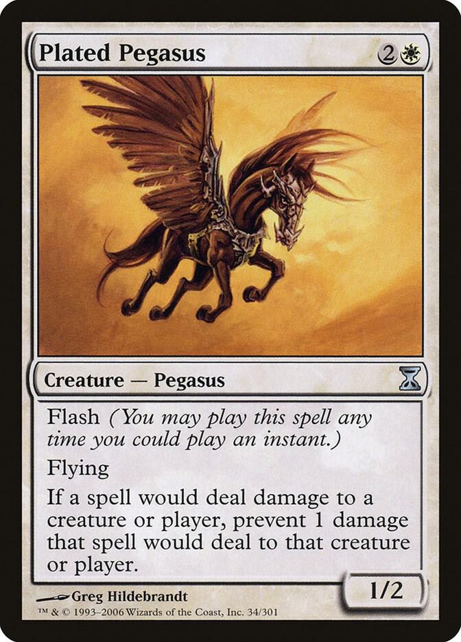 Plated Pegasus 34 card from Time Spiral