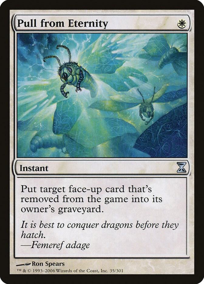 Pull from Eternity 35 card from Time Spiral