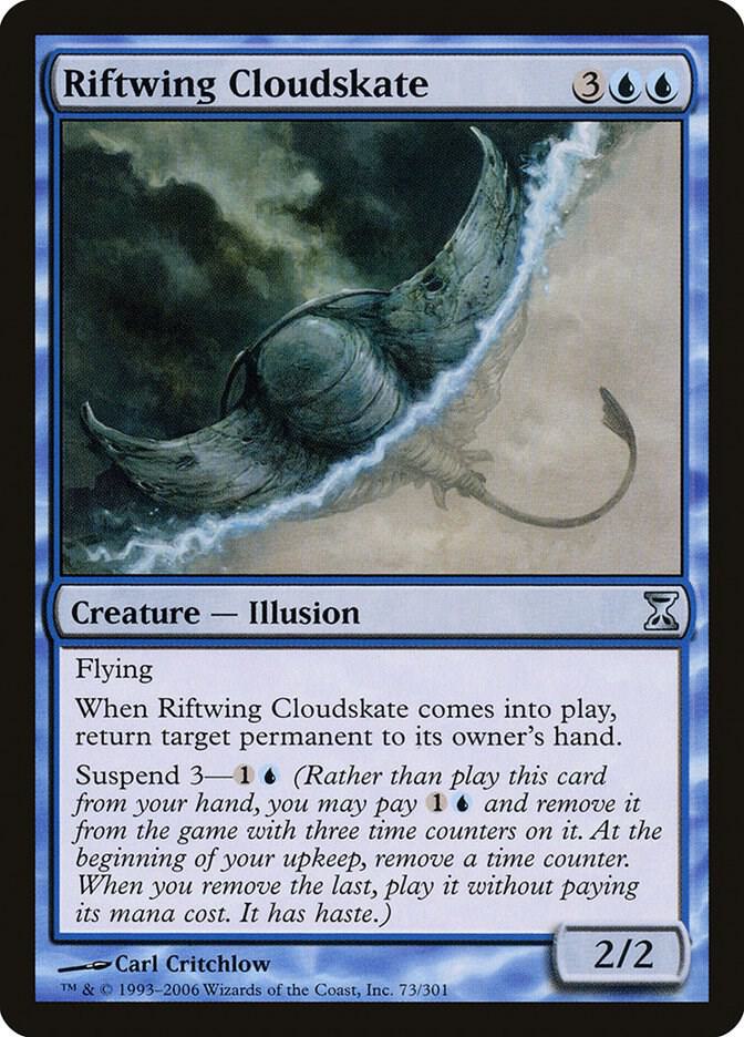 Riftwing Cloudskate 73 card from Time Spiral