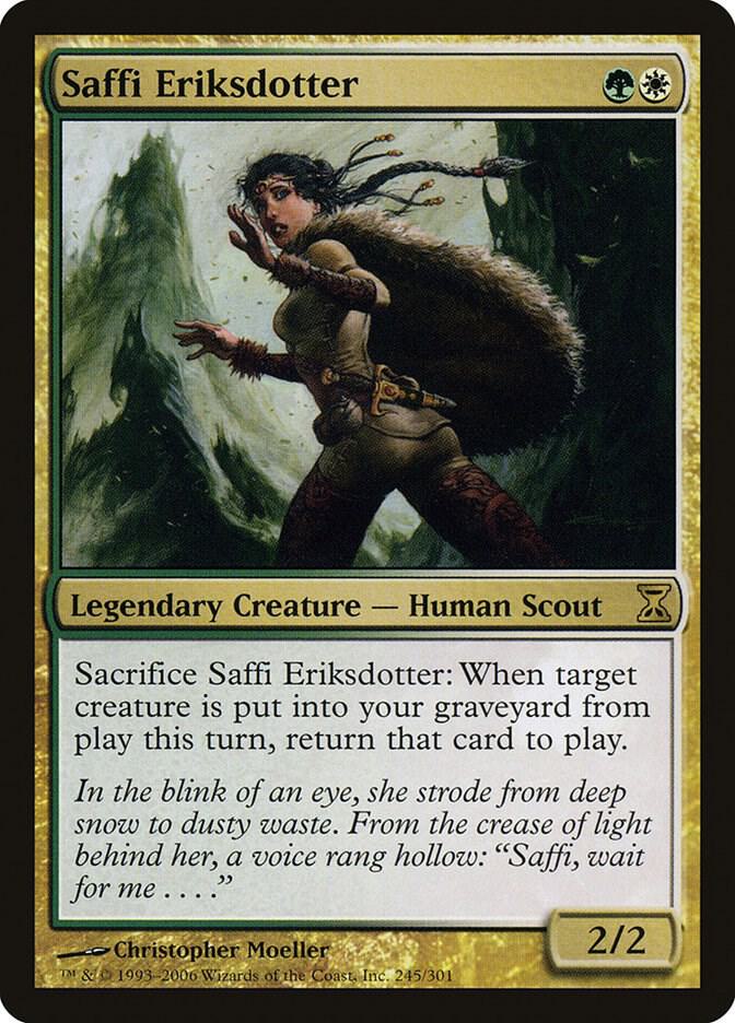 Saffi Eriksdotter 245 card from Time Spiral