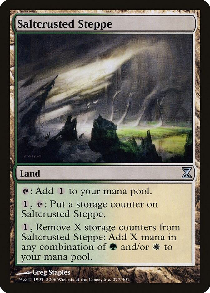 Saltcrusted Steppe 277 card from Time Spiral