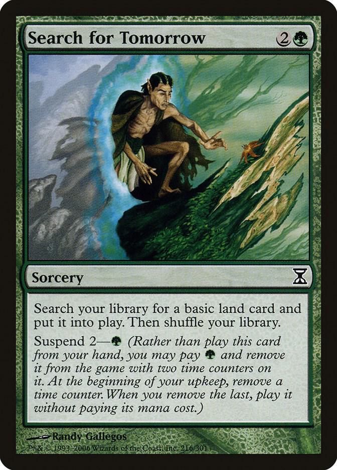 Search for Tomorrow 216 card from Time Spiral
