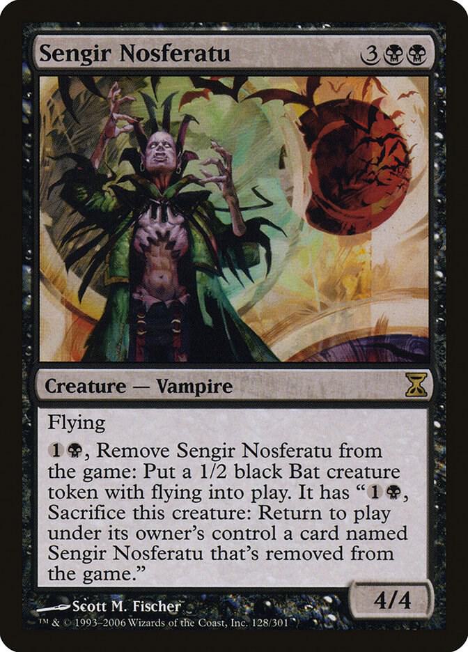 Sengir Nosferatu 128 card from Time Spiral