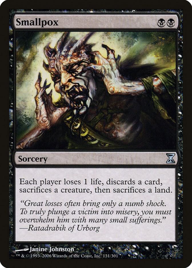 Smallpox 131 card from Time Spiral