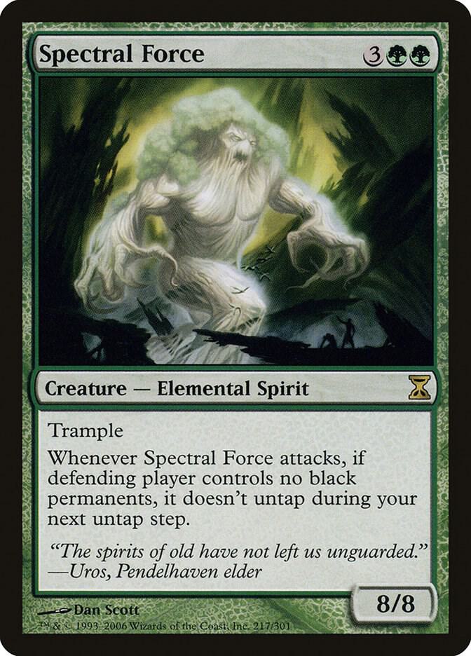 Spectral Force 217 card from Time Spiral