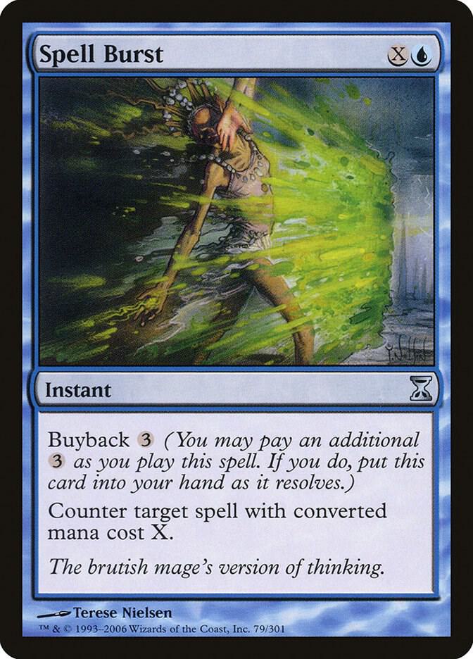 Spell Burst 79 card from Time Spiral