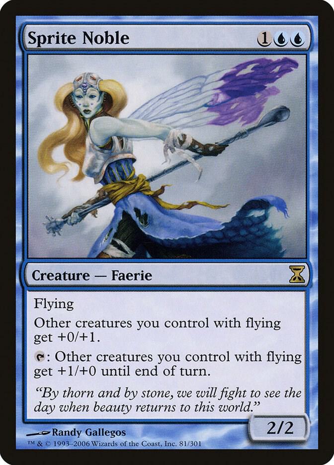 Sprite Noble 81 card from Time Spiral