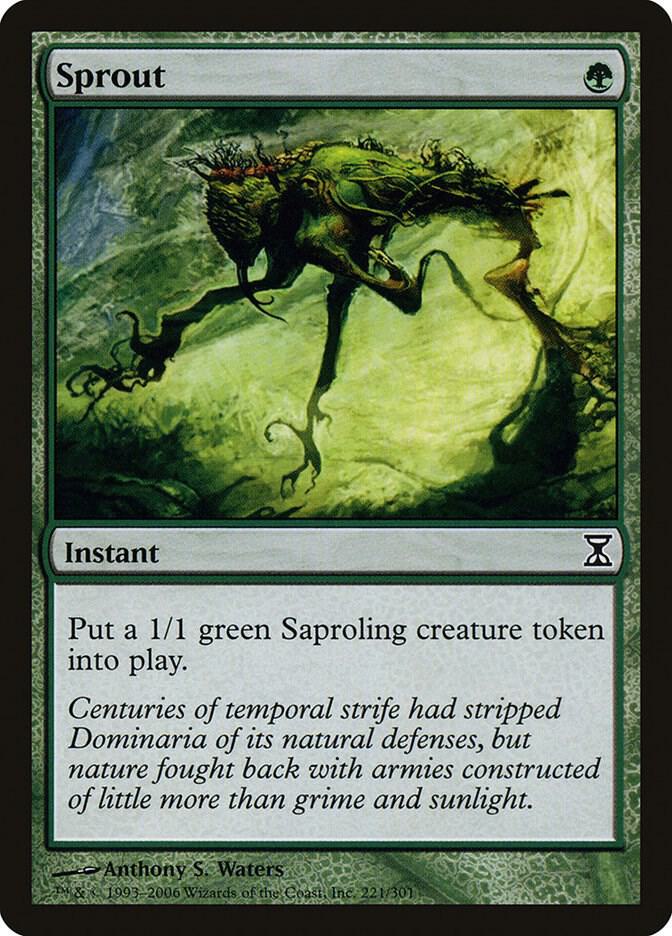 Sprout 221 card from Time Spiral