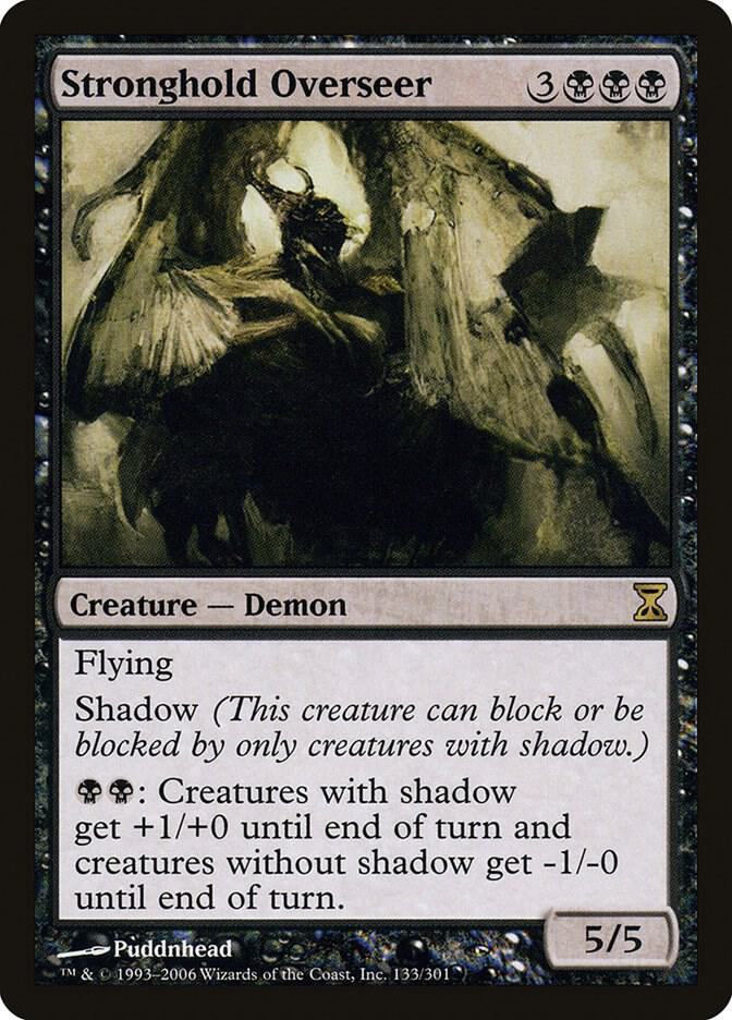 Stronghold Overseer 133 card from Time Spiral