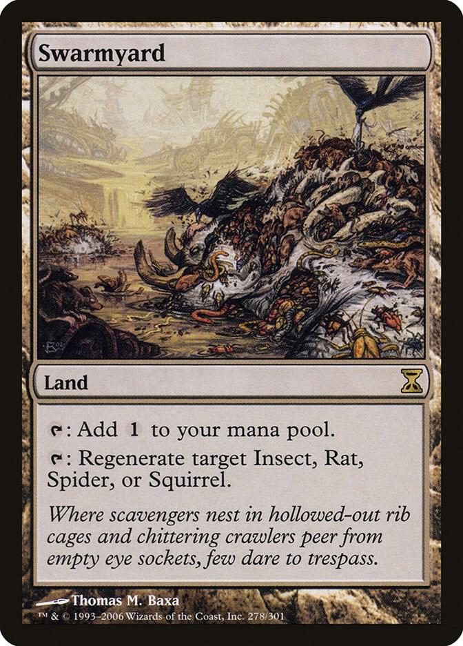 Swarmyard 278 card from Time Spiral