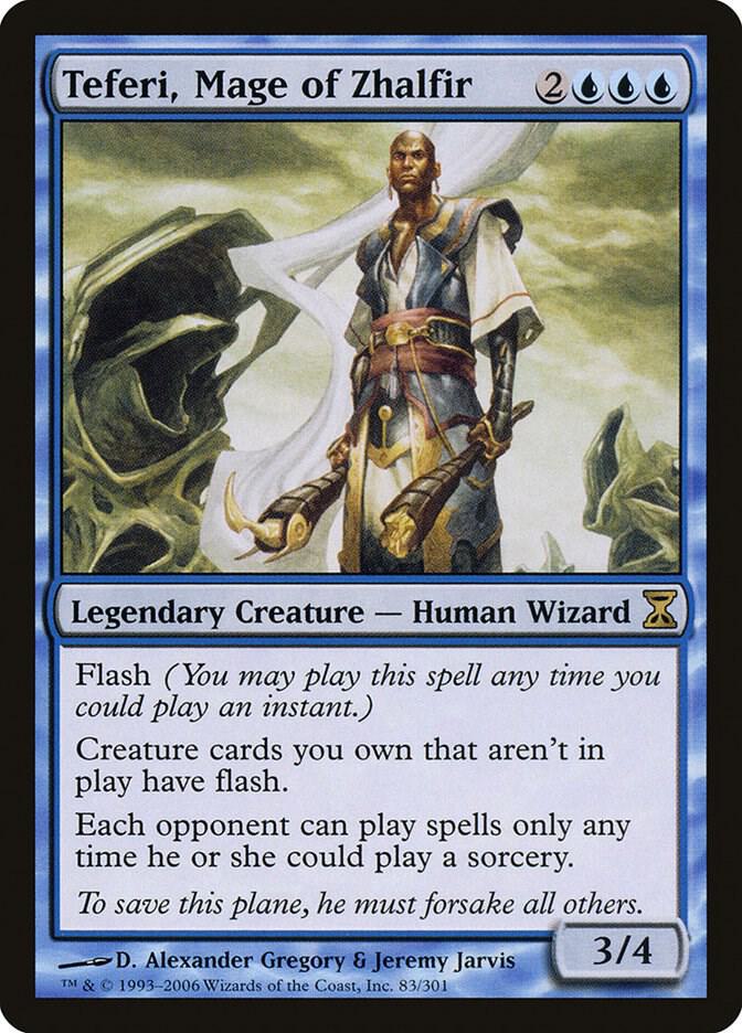 Teferi, Mage of Zhalfir 83 card from Time Spiral