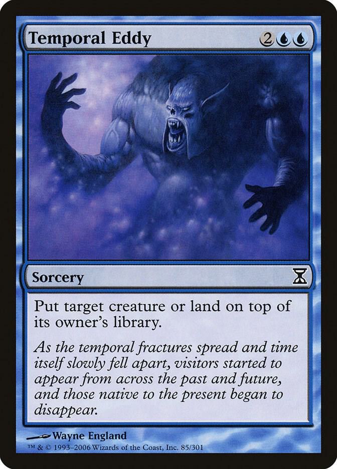 Temporal Eddy 85 card from Time Spiral