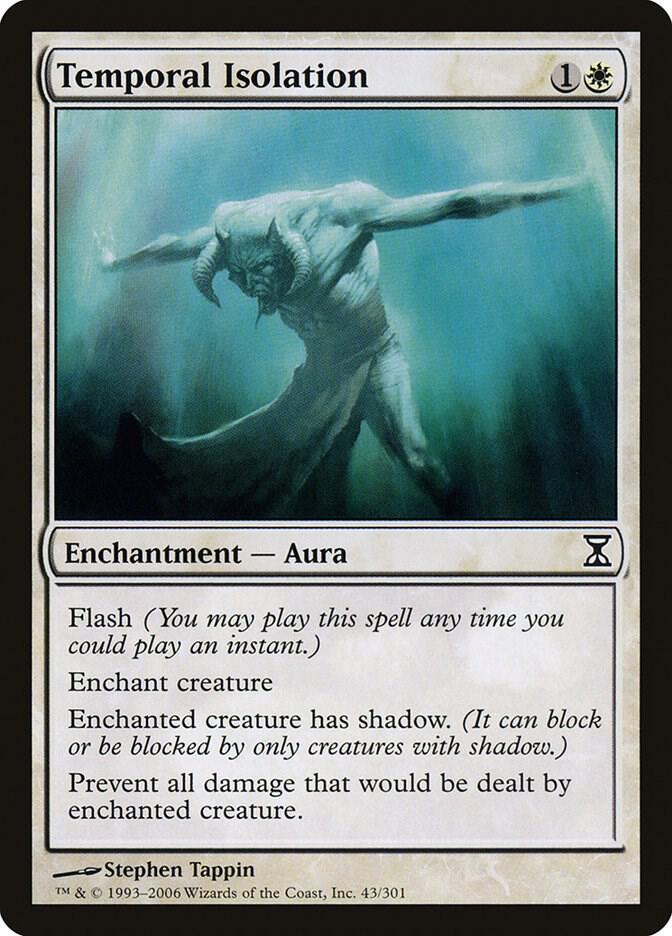 Temporal Isolation 43 card from Time Spiral
