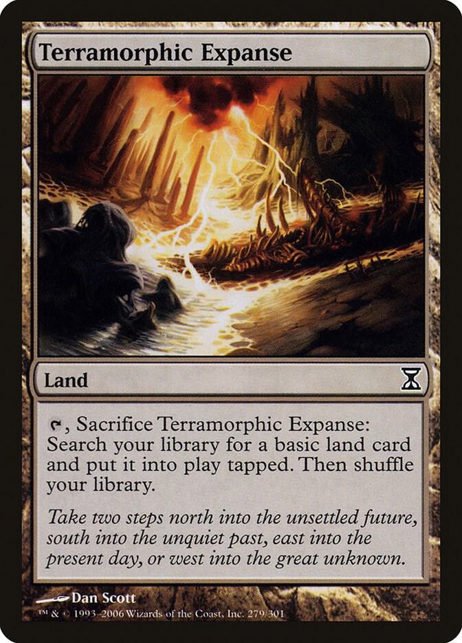 Terramorphic Expanse 279 card from Time Spiral