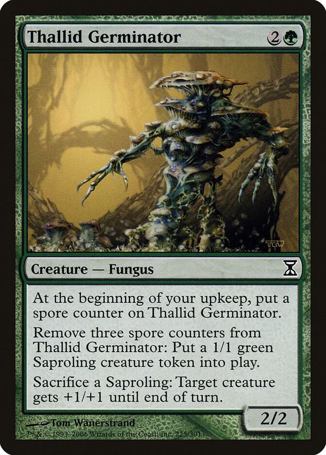 Thallid Germinator 225 card from Time Spiral