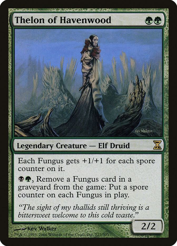 Thelon of Havenwood 227 card from Time Spiral