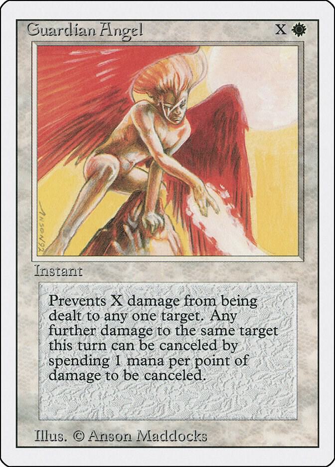 Guardian Angel card from Revised Edition