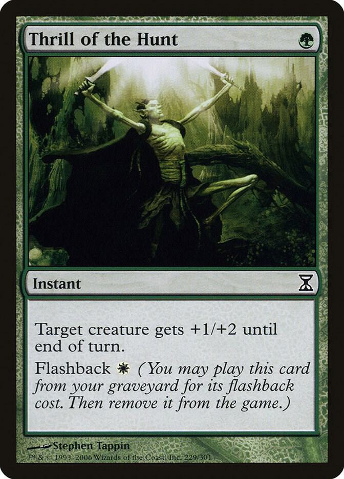 Thrill of the Hunt 229 card from Time Spiral