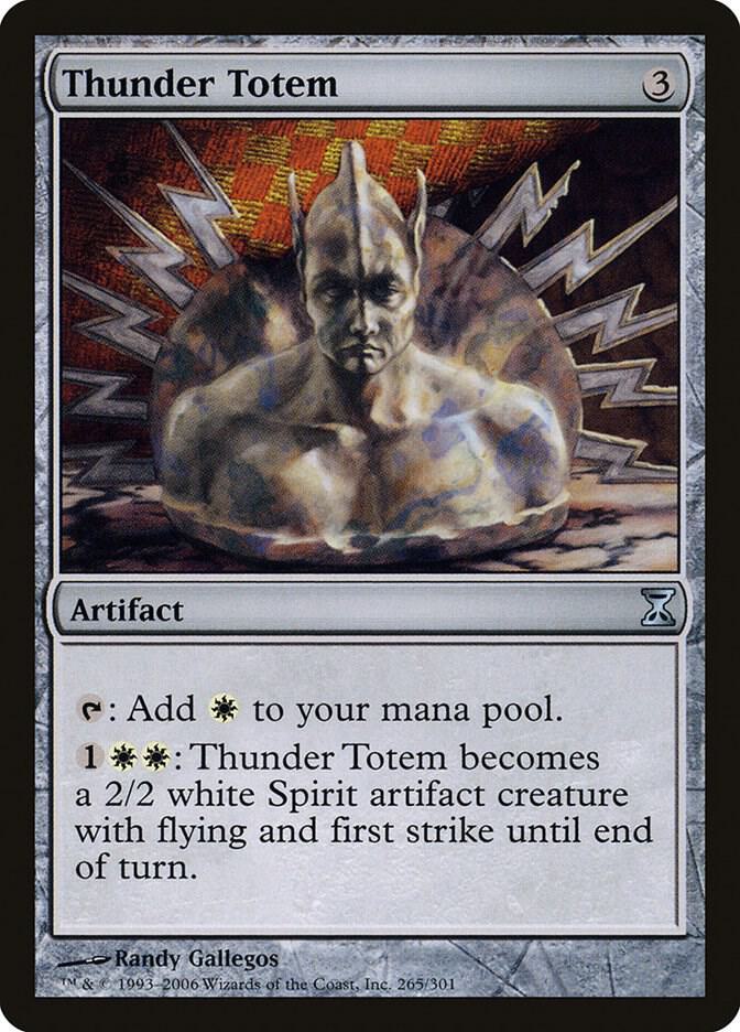 Thunder Totem 265 card from Time Spiral