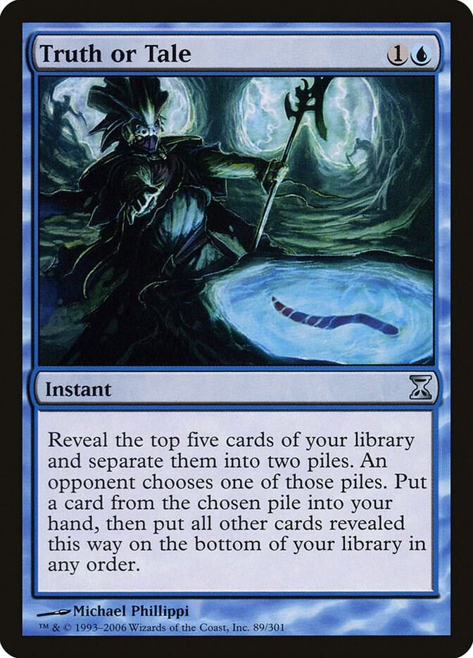 Truth or Tale 89 card from Time Spiral