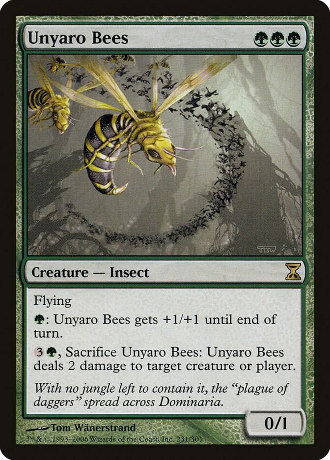 Unyaro Bees 231 card from Time Spiral