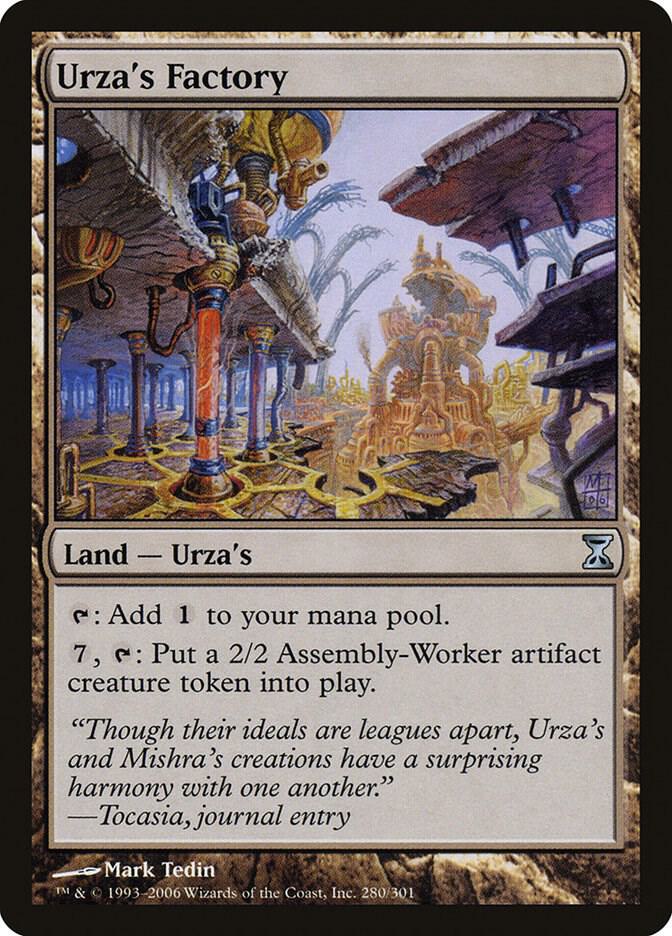 Urza's Factory 280 card from Time Spiral