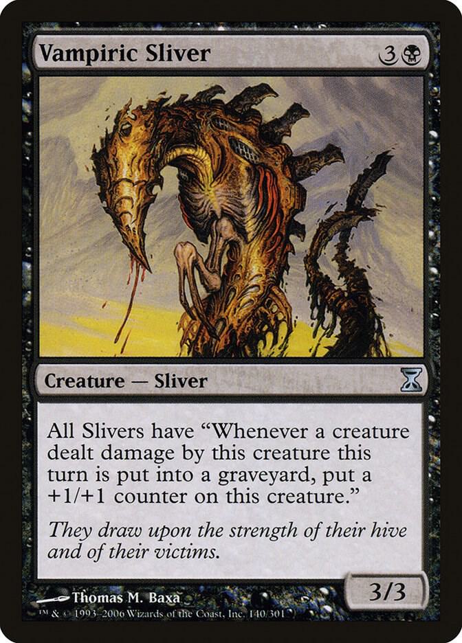 Vampiric Sliver 140 card from Time Spiral